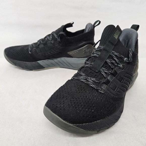 Under Armour Men\'s Project Rock 3 Training‎ Shoes 3023004-001 Black Gray Sz 8.5 main image 5